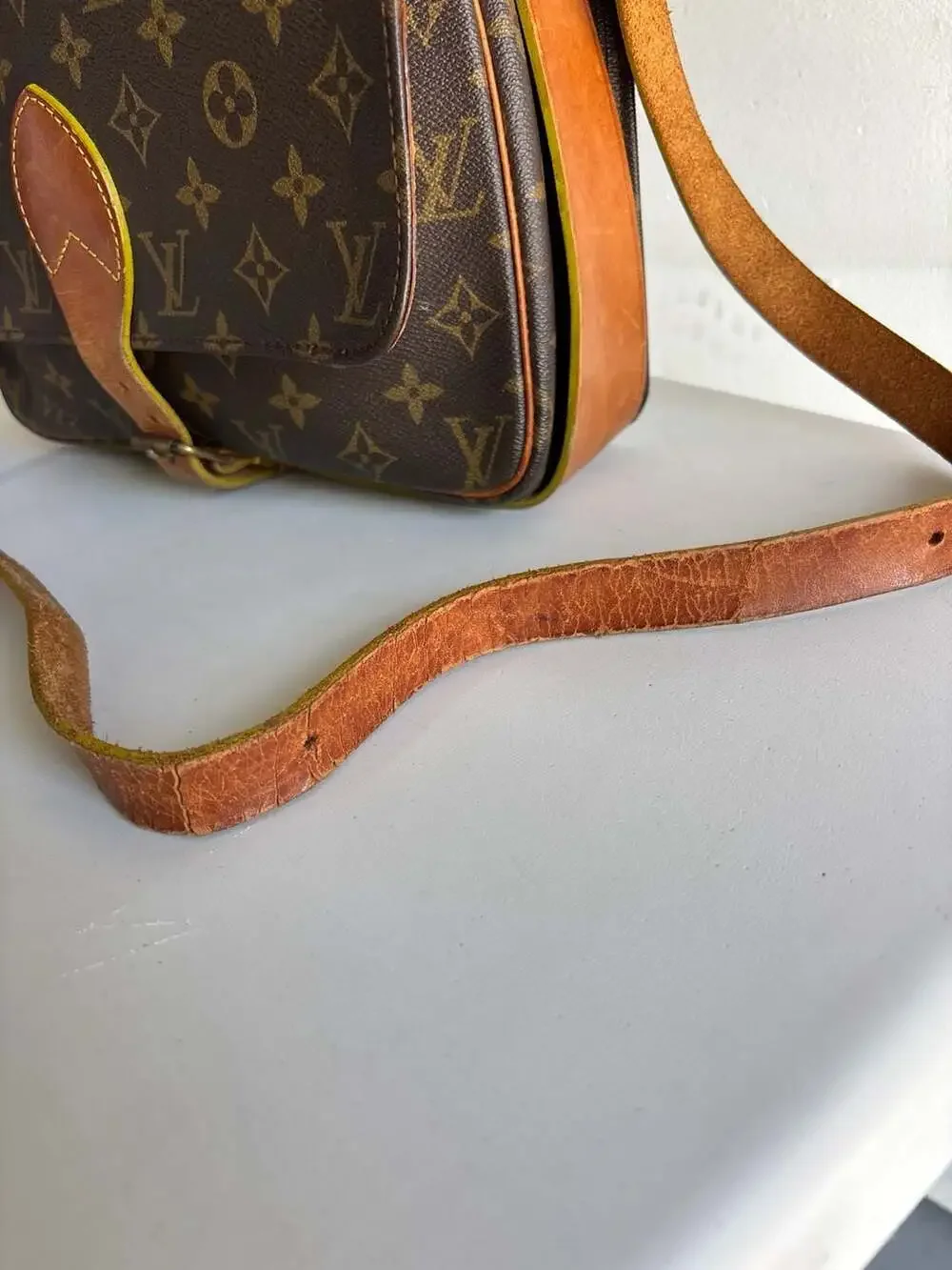 Louis Vuitton Pre-Owned 1991 Cartesier GM Crossbody Bag